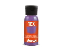 DARWI Flacon de 50 ml de Peinture Textile Nacrée - Violet nacré