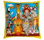 Coussin 100% soie - 40x40cm Noé&cie - Blanc