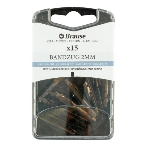 BOITE 15 PLUMES BANDZUG POUR GAUCHERS