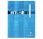 Cahier Dessin piqué 24x32cm 24 pages uni Couleur aléatoire - Bleu