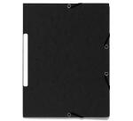 Chemise à élastiques 3 rabats carte marbrée recyclée 355g/m2 - A4