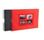 Album photos à spirales 50 pages noires Passion - 32x22 cm