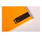 Bloc agrafé Rhodia le R N°18 21x29,7 cm 70 feuillets ligné 90g - Orange