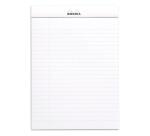Bloc agrafé N°16 A5 80 feuilles lignées + marge 80 g - Blanc