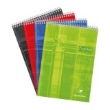 Bloc Pupitre reliure intégrale A4 80 feuilles détachables unies couleurs assorties