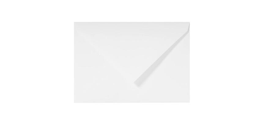 25 enveloppes 162x229mm Vergé de France doublées gommées