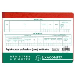 GB_ Piqûre Recettes et dépenses - Professions libérales - Non assujetties à la TVA - texte FR - 60 pages