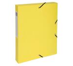 Carpetas de proyectos con gomas Exacompta Aquarel 7/10e - 600 g/m2 Lomo 40 mm A4  25x33cm Colores surtidos