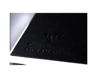 Goldline carnet rembordé rigide 50F A5 140g paysage - Blanc