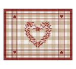 Barquette de 400 sets de table papier gaufré recyclé 80g/m2, Edelweiss - Format 30x40cm - Edelweiss