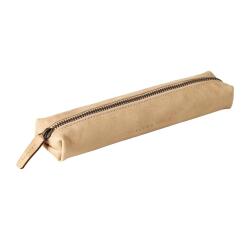 Flying Spirit trousse en cuir Mini 19x4x2,5cm - Beige
