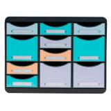 Store Box Multi Aquarel Assorted Colors - Assorted colours