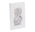 Adolie, Carnet cousu fil A5 14,8x21 cm, 64 pages, ligné, ass.