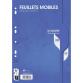 Feuillets mobiles sous film 7000 A4 100 pages perforées grands carreaux 80 g