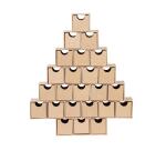 Calendrier de l'avent sapin - Kraft