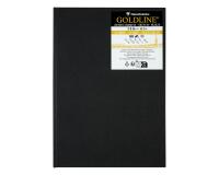 Goldline carnet rembordé rigide 40F A5 140g portrait - Ivoire