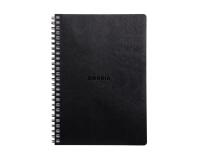 Rhodia Touch Mixed Media Book, papier Paint'On extra-blanc 250g - A4 portrait, 64 pages - Noir