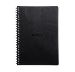 Rhodia Touch Mixed Media Book, papier Paint'On extra-blanc 250g - A4 portrait, 64 pages - Noir