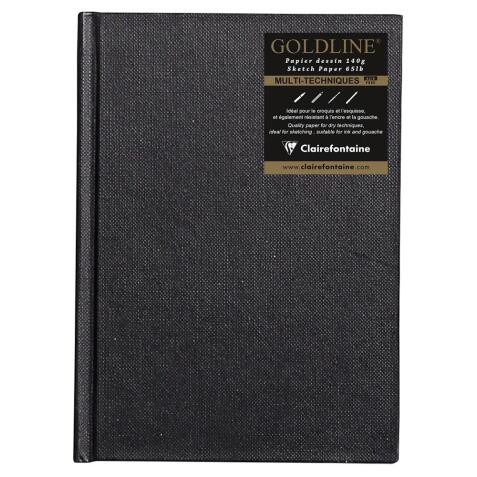 Goldline carnet cousu collé 64F A6 140g F - Ivoire