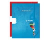 Cahier Dessin scolaire piqué 7000 17x22 cm 32 pages uni 90g - Assortis