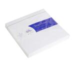 25 enveloppes 165x165mm, Vergé de France doublées gommées