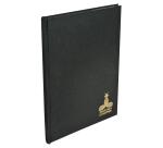 Registre 297X210 Quadrillé 304 pages - Noir toilé