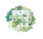 ORIGAMI, Pochette de 60 feuilles 70g/m2 au format 15x15cm - Fraîcheur exotique - Multicolore