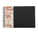Album de voyage Age Bag reliure intégrale A4 paysage 80 pages ligné 120g + uni à grain 160g