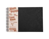 Album de voyage Age Bag reliure intégrale A4 paysage 80 pages ligné 120g + uni à grain 160g