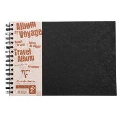 Album de voyage Age Bag reliure intégrale A4 paysage 80 pages ligné 120g + uni à grain 160g