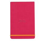 Rhodia Hardcover Webnotepad - 9 x 14 cm ? Lined - Raspberry