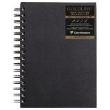 Goldline carnet spiralé 64F A5 140g F - Ivoire