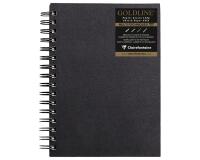 Goldline carnet spiralé 64F A5 140g F - Ivoire