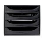 Modulo de clasificación Multiform Ecobox de 4 cajones noche azul