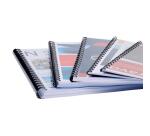 Canutillos para encuadernar Caja de 50 - Grosor: 25mm - Capacidad: 150-210 - Negro