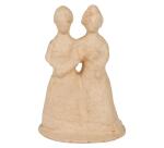 Figurines mariés : femme + femme - Kraft