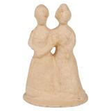 Figurines mariés : femme + femme - Kraft