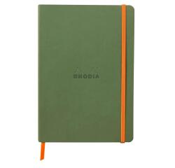 Rhodia Softcover Notebook - A5 - Dot - 80 Sheets - 90gsm - Sage