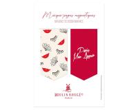 Moulin Rouge, Set de 2 marque-pages magnétiques 10,5x15,5cm