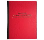 Piqûre 315X245 Registre objets mobiliers 80 pages - Couleurs assorties