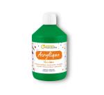 ACRYLIQUE MATE 500 ML VERT FONCÉ - Vert foncé