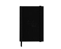 Rhodia Touch Watercolor Book, papier 100% coton grain satiné 300g - A6 portrait, 40 pages - Noir