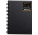 Goldline carnet spiralé 64F A4 140g F - Blanc