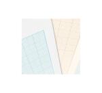 Vélin Millimétré pochette 12F A4 90g (perforation 4 trous)