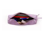 CUIR TEINTÉ Trousse Ø5,5x22 cm Lilas