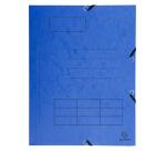 Chemise à élastique Imprimée 3 rabats carte lustrée 355gm2 - A4 - Couleurs assorties