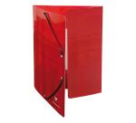 Chemise à élastiques 3 rabats 24x32cm Couleur aléatoire - Assortis