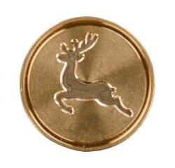 PASTILLE LAITON SUR BROCHE 24mm