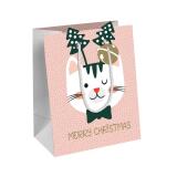 Cat'Mas, sac pocket 17x6x22 cm - Rose