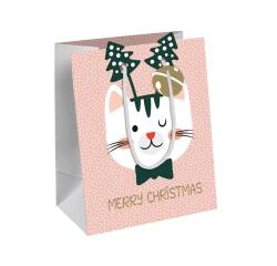 Cat'Mas, sac pocket 17x6x22 cm - Rose